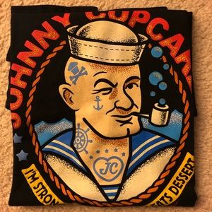 Johnny Cupcakes Popeye Strong & Alert